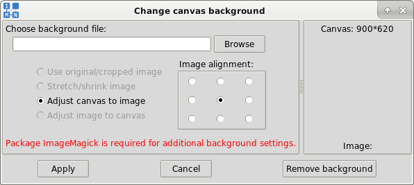 Image imagemagick_warning